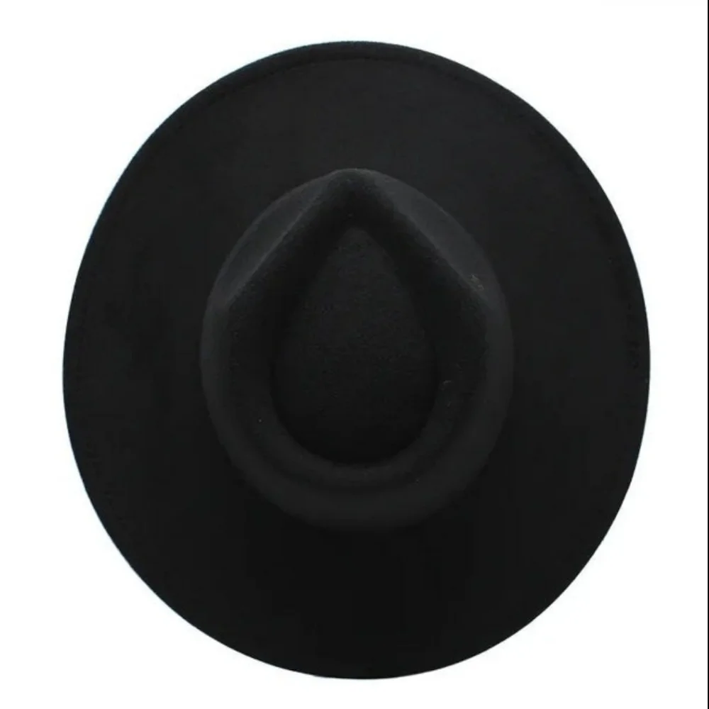 Large Size Wide Brim Unisex Fedora Hat